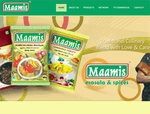 Tablet Screenshot of maamis.com